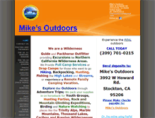 Tablet Screenshot of mikesoutdoors.net